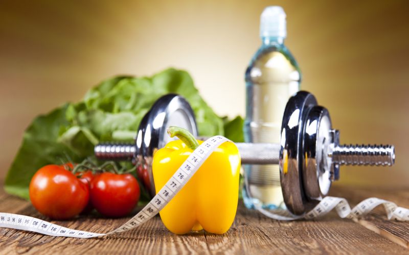 healthy lifestyle concept diet fitness